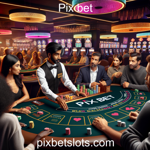 Experimente a Emoção do Casino Ao Vivo na Pix bet